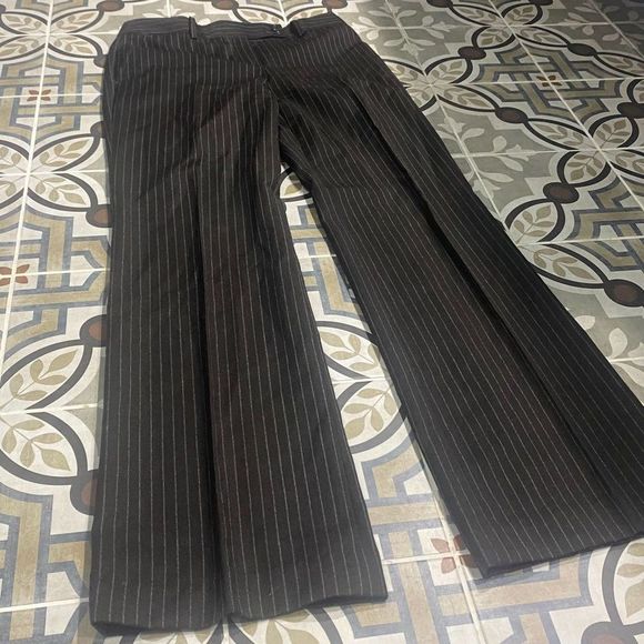 BCBGMaxAzria Black Pinstripe Pantsuit - Picture 4 of 4